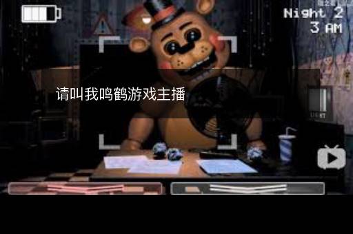 请叫我鸣鹤游戏主播